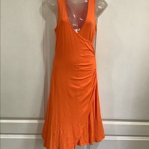 Body-con Asymmetrical Faux Wrap Dress